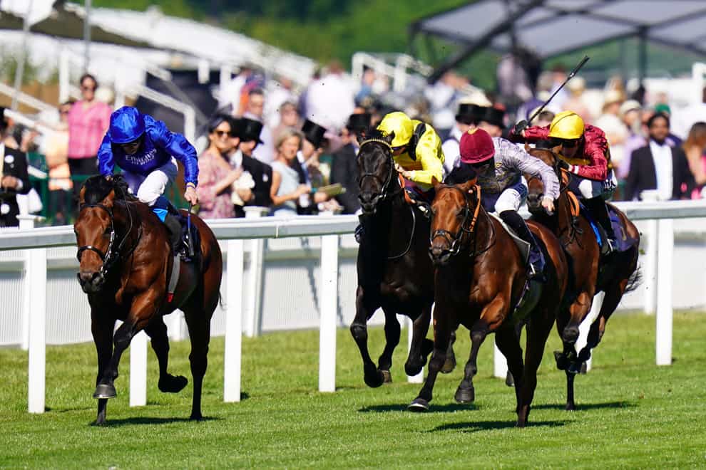 Coroebus (left) winning the St James’s Palace Stakes at Royal Ascot (Adam Davy/PA)