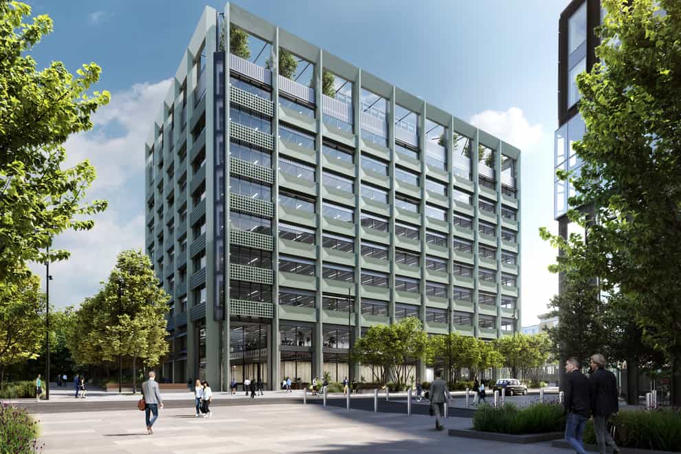 A CGI image of the new, civil service building on First Street in Manchester (PA)