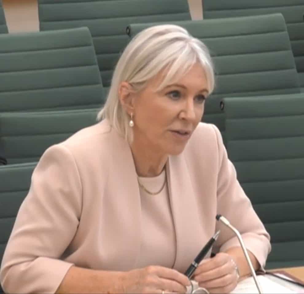 Culture Secretary Nadine Dorries said tech businesses should look to all parts of the UK to boost diversity and opportunity within their businesses and to help address the digital skills shortage (House of Commons/PA)