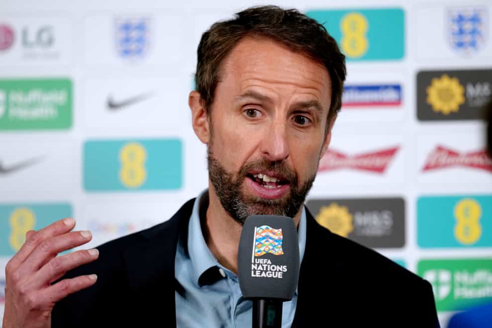 Gareth Southgate has come under pressure during England’s poor Nations League displays (Nick Potts/PA)