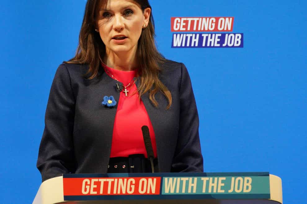 Higher and further education minister Michelle Donelan said the UK has had an “obsession” with all pupils going to university for decades (PA)