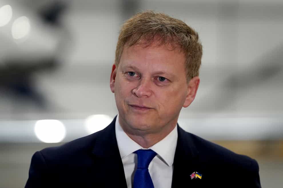 Next week’s rail strikes are ‘designed to inflict damage at the worst possible time’, Transport Secretary Grant Shapps said (Gareth Fuller/PA)