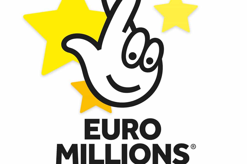 Undated handout image of the logo for The National Lottery EuroMillions draw.