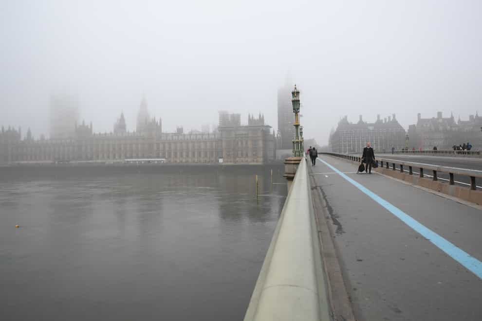 View of the Palace of Westminster (Victoria Jones/PA)