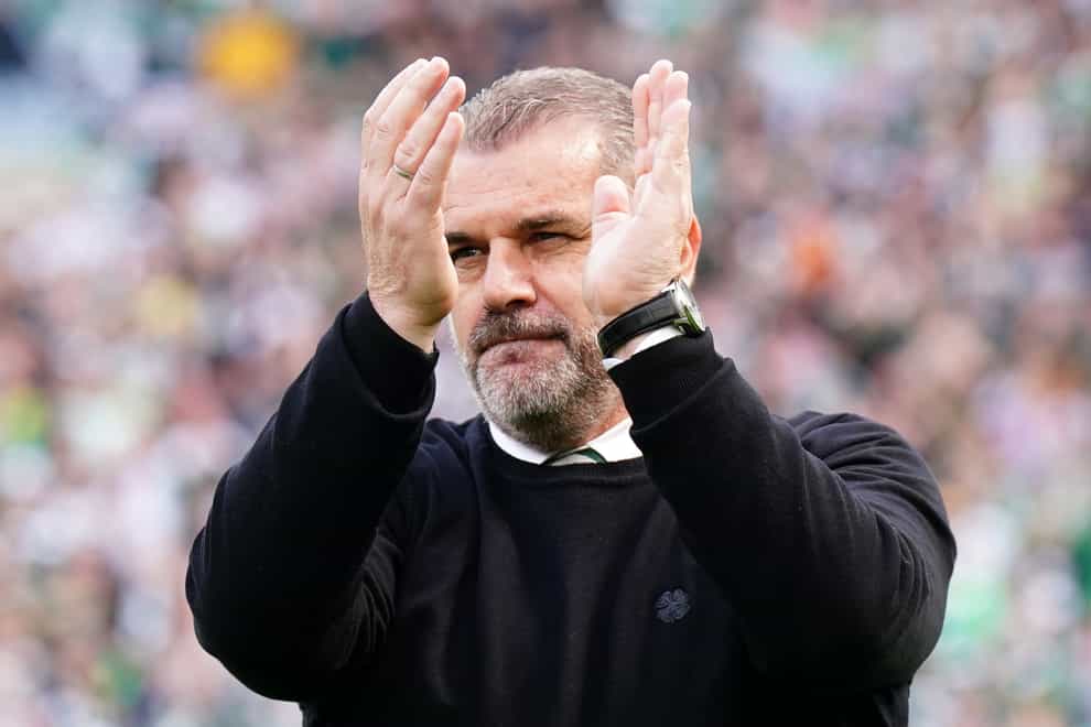 Celtic manager Ange Postecoglou is looking forward to the Champions League (Jane Barlow/PA)