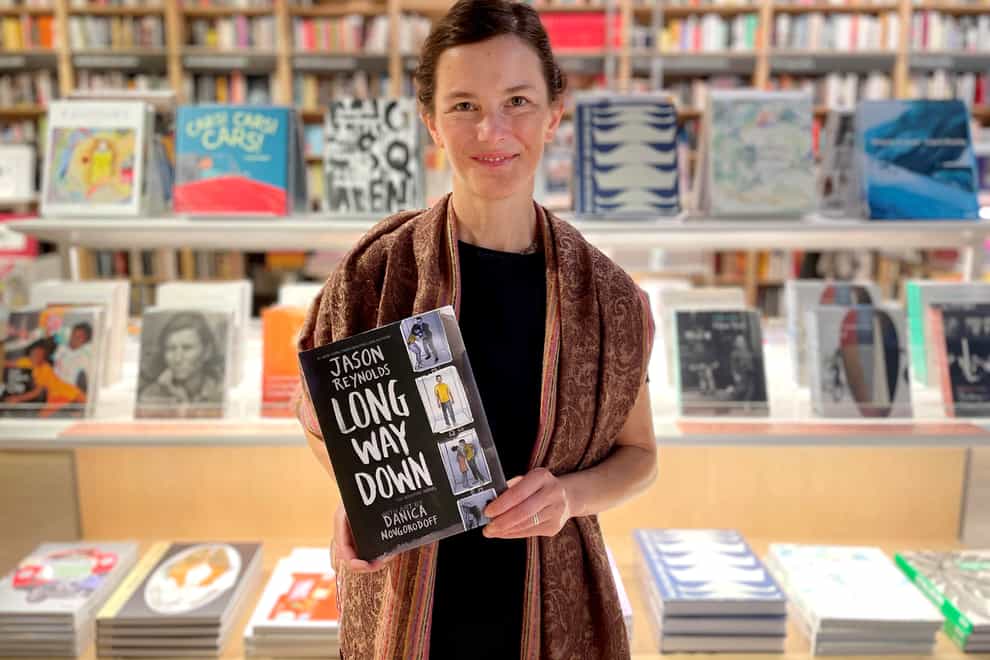 Danica Novgorodoff has been awarded the Yoto Kate Greenaway Medal for her graphic novel Long Way Down (Tanja Geis/PA)