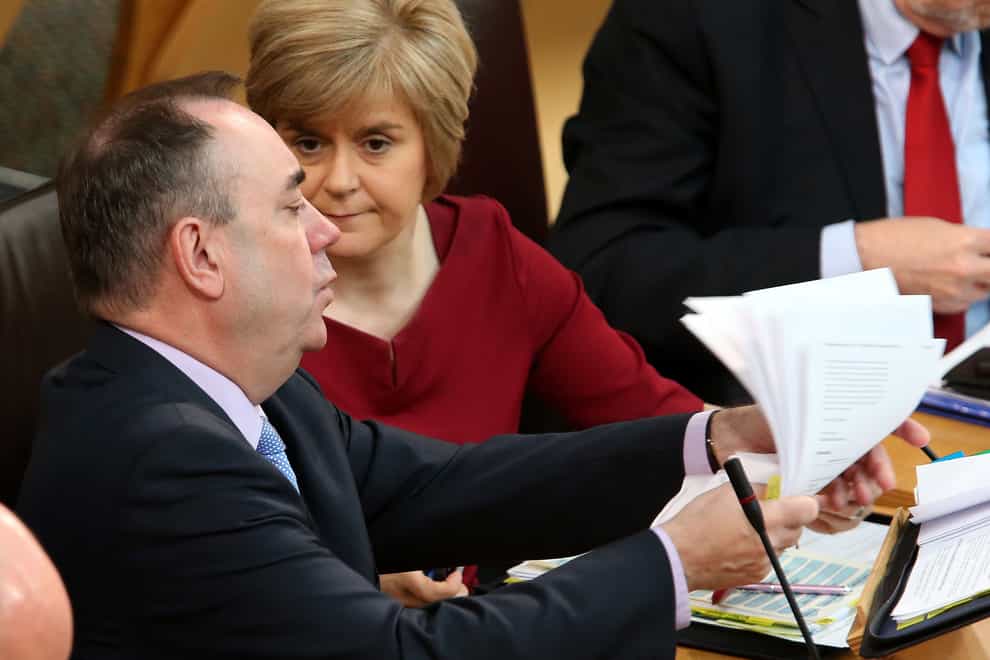 Alex Salmond said personal differences won’t get in the way of a second independence campaign (PA)
