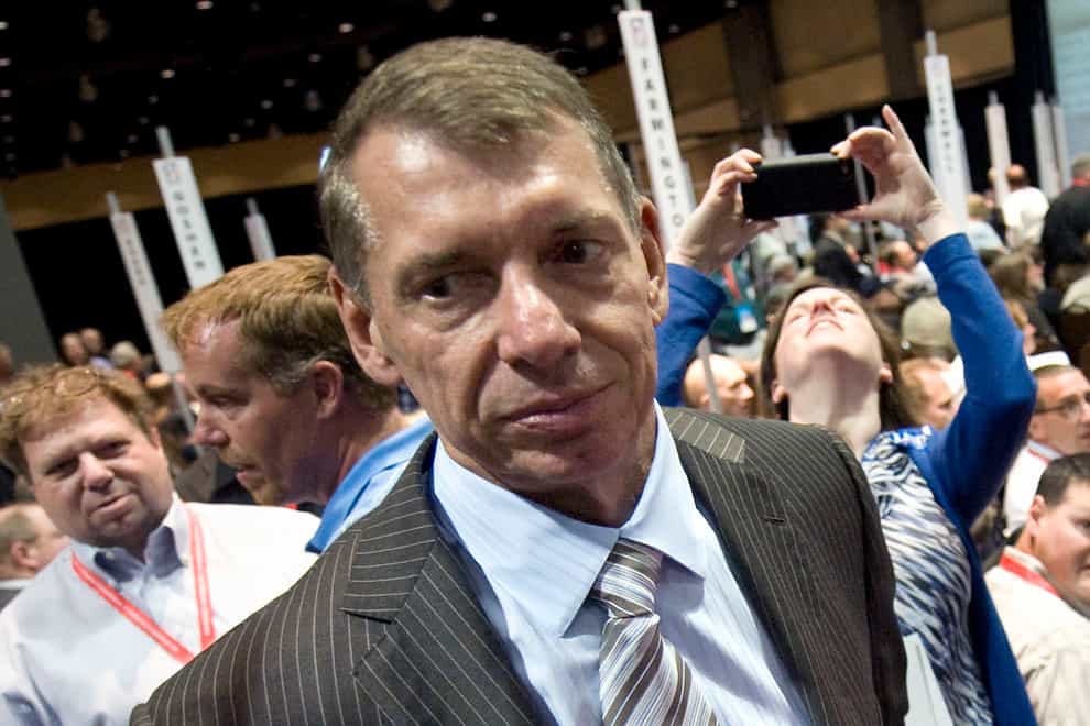Vince McMahon (AP Photo/Jessica Hill, File)