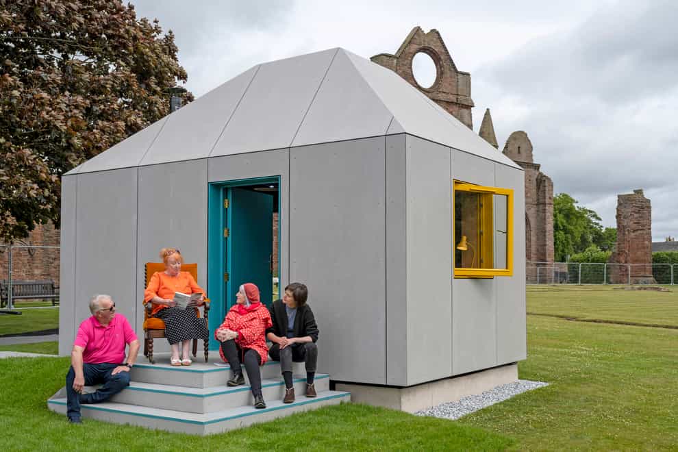 The New Scriptorium is located in the grounds of Arbroath Abbey (Neil Hanna/PA)