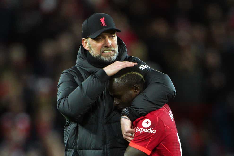 Sadio Mane is leaving Liverpool after six years to join Bayern Munich (Peter Byrne/PA)