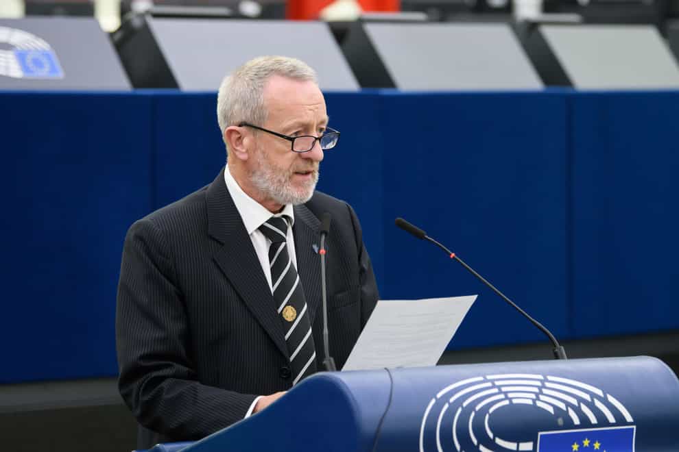Irish MEP Sean Kelly speaks at an EP plenary session (EP/PA)