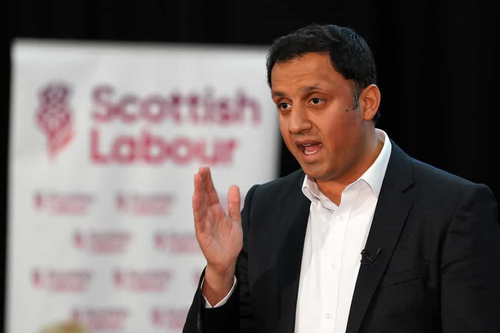 Scottish Labour leader Anas Sarwar said there is “nothing” the SNP can say that won’t amplify how he feels about Boris Johnson (PA)