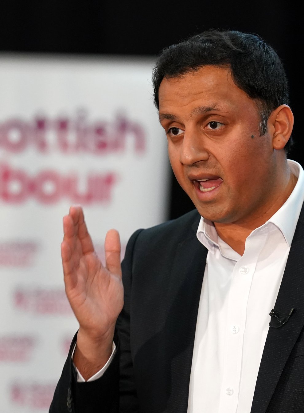 Scottish Labour leader Anas Sarwar said there is “nothing” the SNP can say that won’t amplify how he feels about Boris Johnson (PA)
