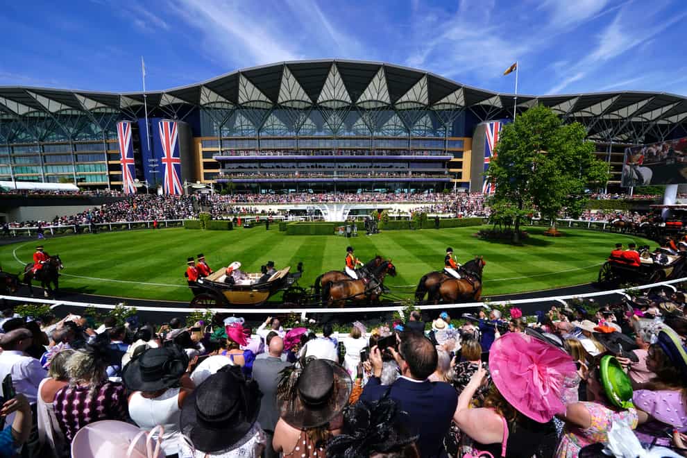 Royal Ascot looked resplendent in the sunshine (Adam Davy/PA)