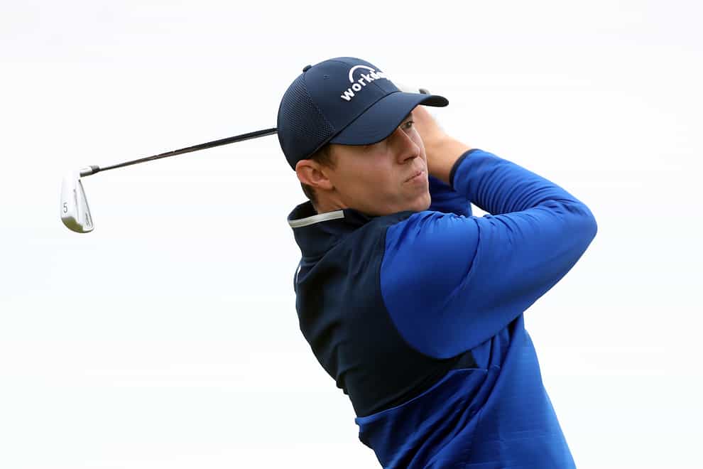 Matt Fitzpatrick shared the lead heading into the final round of the US Open (David Davies/PA)