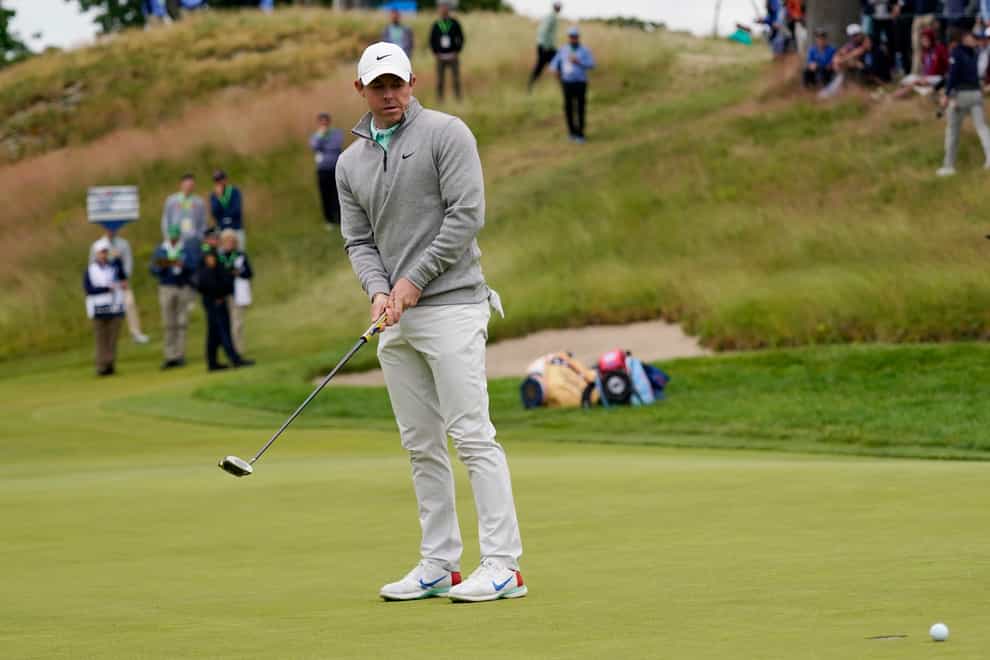 Rory McIlroy rued missed opportunities at the US Open (Robert F. Bukaty/AP)