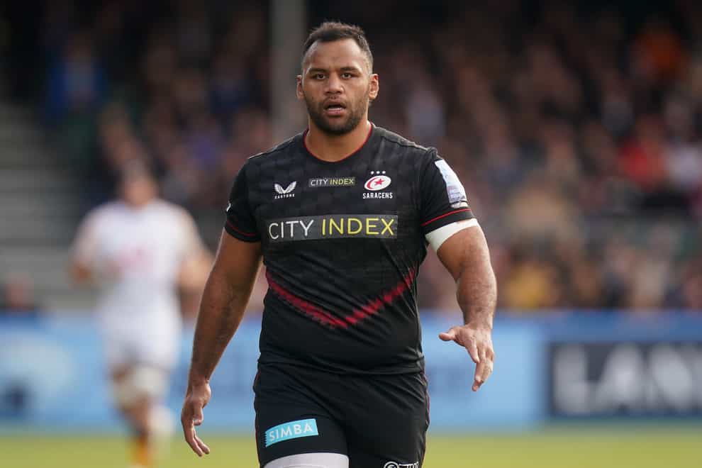 Billy Vunipola has earned a recall by England (Adam Davy/PA)