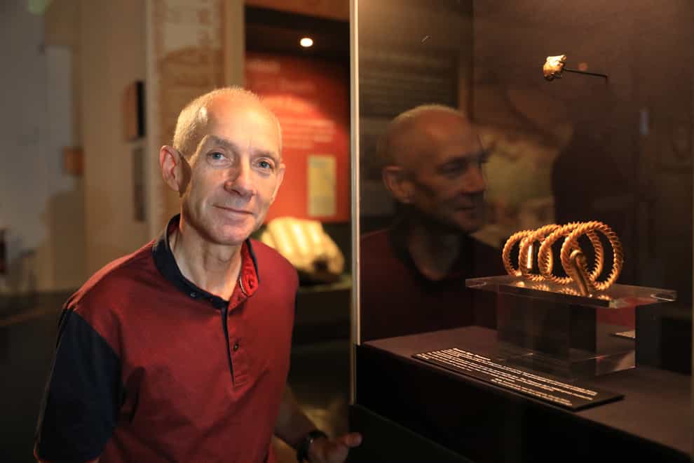 Dr Greer Ramsey, Curator of Archaeology at National Museums NI (Peter Morrison/PA)