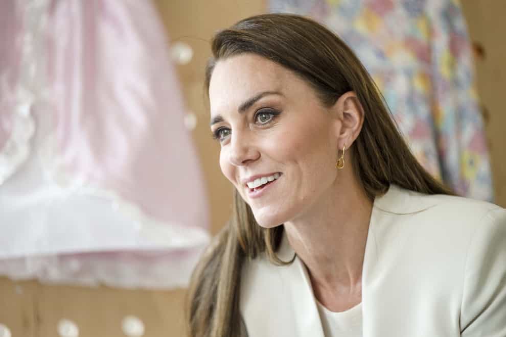 The Duchess of Cambridge has praised children’s hospices for bringing ‘joy, fun and play’ to seriously ill children (Paul Grover/The Daily Telegraph/PA)