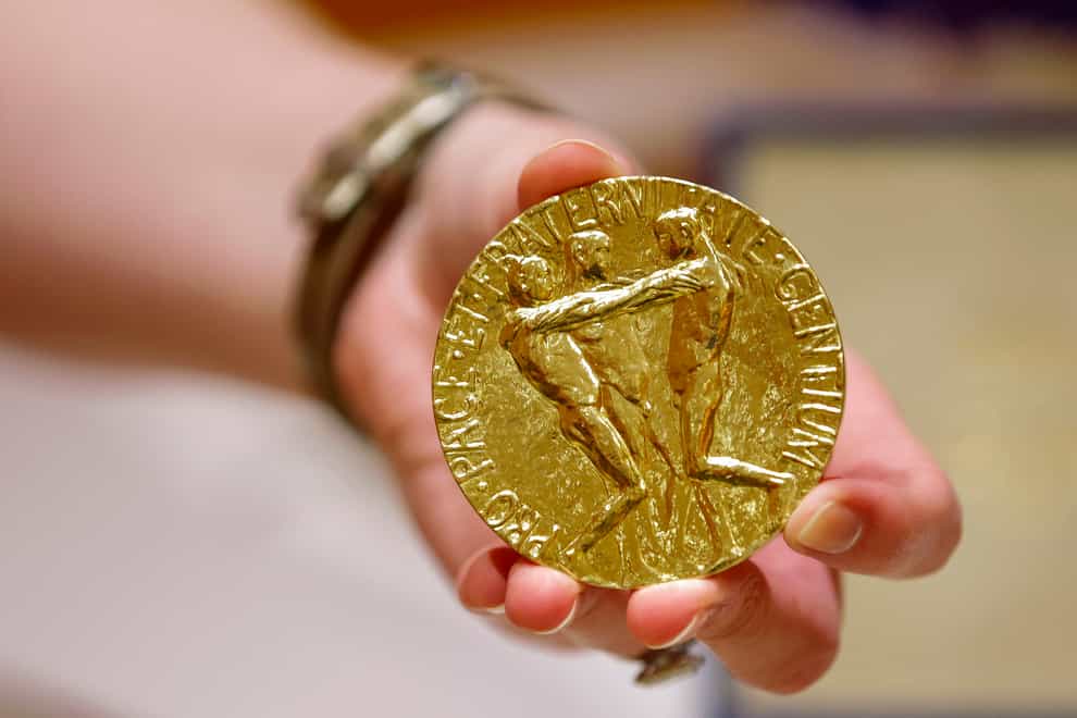 The Nobel Peace Prize that Russian journalist Dmitry Muratov auctioned off to raise money for Ukraine’s child refugees has sold for 103.5 million dollars (£84.5m), shattering the old record for a Nobel (Eduardo Munoz Alvarez/AP)