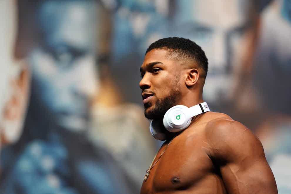 Anthony Joshua is ready to continue his story as the ‘comeback king’ (Zac Goodwin/PA)