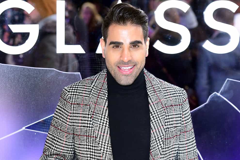 Dr Ranj Singh attending the Glass European Premiere held at the Curzon Mayfair, London.