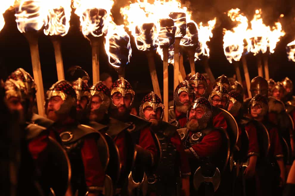 Women will be able to take part in the Up Helly Aa festival next year (Andrew Milligan/PA)