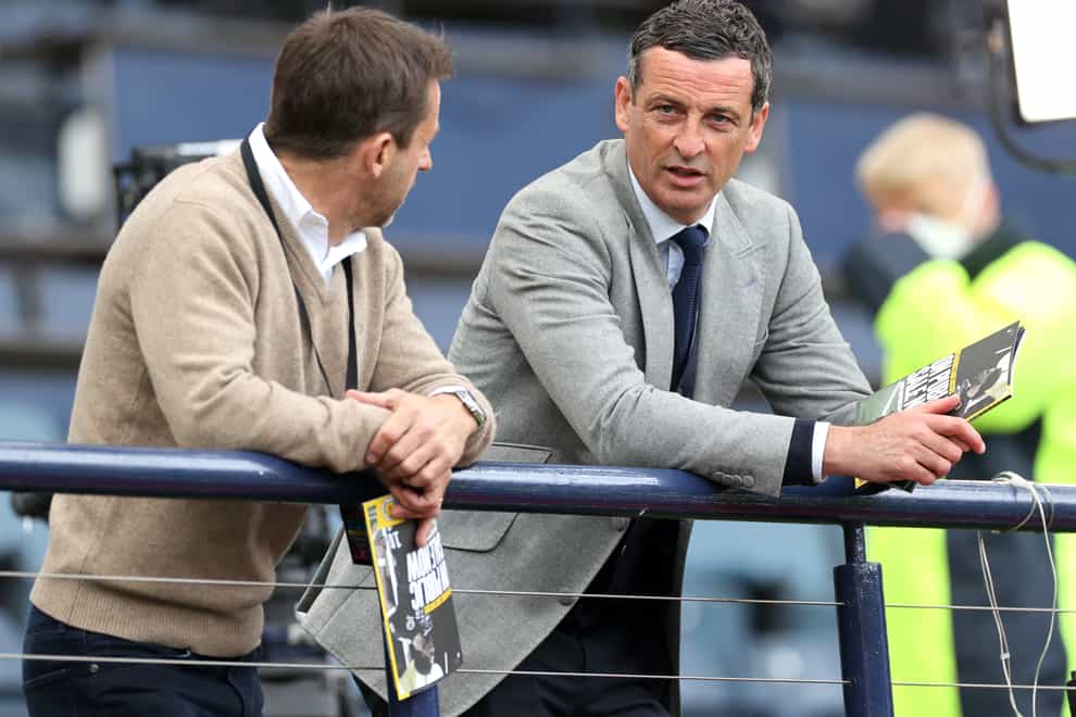 Jack Ross is Dundee United’s new boss (Steve Welsh/PA)