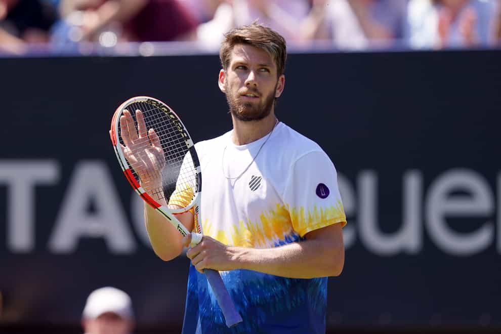 Cameron Norrie will be seeded ninth at this year’s Wimbledon (Gareth Fuller/PA)