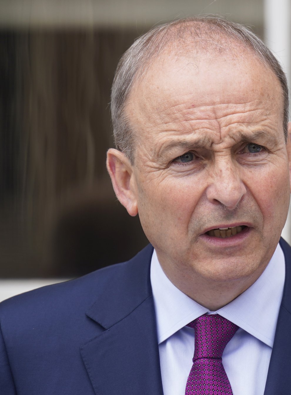 Taoiseach Micheal Martin has not ruled out visiting Ukraine (PA)