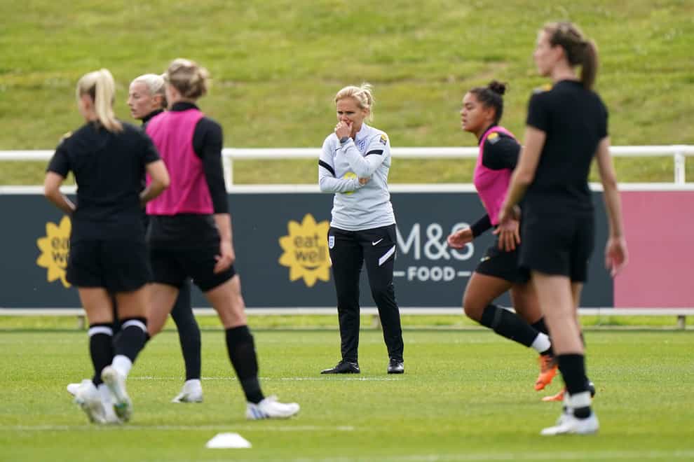 <p>Sarina Wiegman’s England get their home Euros campaign under way by playing Austria at Old Trafford on July 6 (Tim Goode/PA).</p>