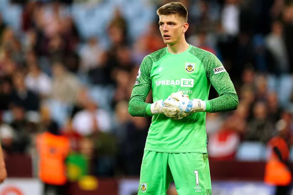 Newcastle are closing in on Burnley keeper Nick Pope (Mike Egerton/PA)