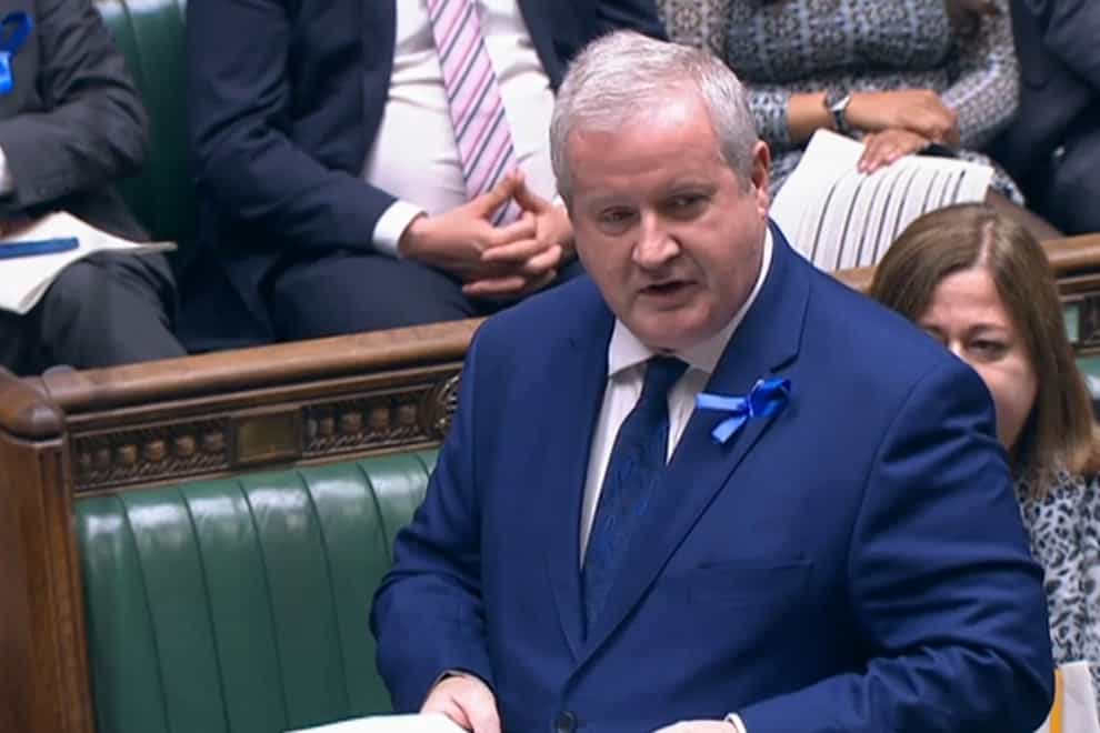 Ian Blackford has been told to get some ‘proper HR advice’ (House of Commons/PA)
