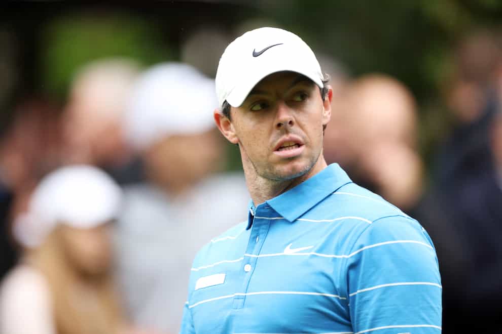 Rory McIlroy has criticised LIV rebels for misleading golf fans (Bradley Collyer/PA)