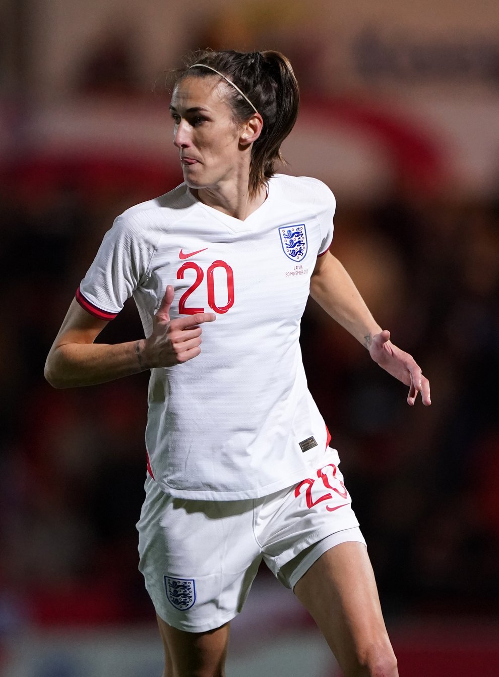 Jill Scott is England Women’s second most-capped player with 156 appearances (Tim Goode/PA)