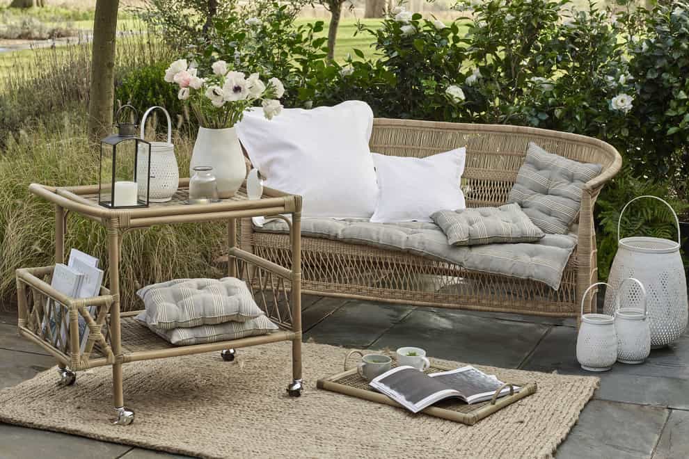 How to work the rattan trend (The White Company/PA)