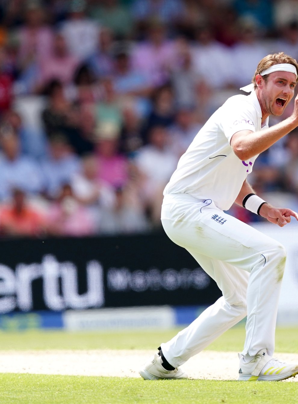 Stuart Broad starred for England on the first morning (Mike Egerton/PA)