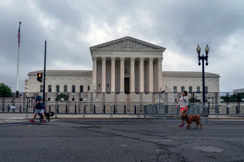 The US Supreme Court has struck down New York’s gun law Gemunu Amarasinghe/AP)