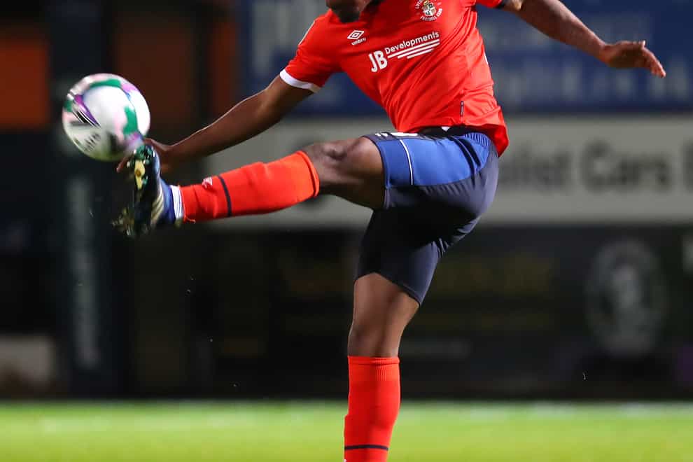 Luton wing-back Peter Kioso has completed a permanent move to Rotherham (Catherine Ivill/PA)