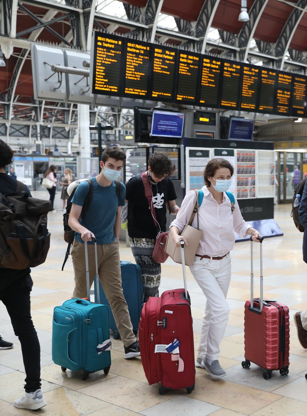 A fresh alert has been issued to train passengers amid fears that many are reluctant to abandon leisure trips planned for Saturday despite another rail strike taking place (Ashlee Ruggels/PA)