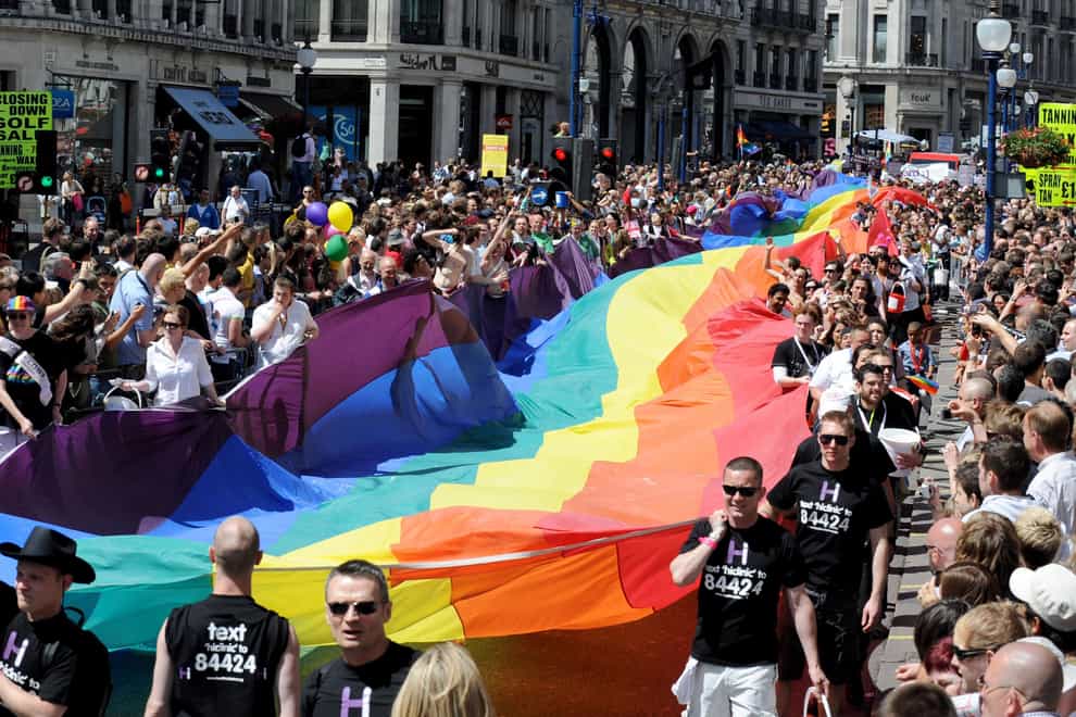 The UK has announced new support for Commonwealth LGBT rights campaigners (Anthony Devlin/PA)