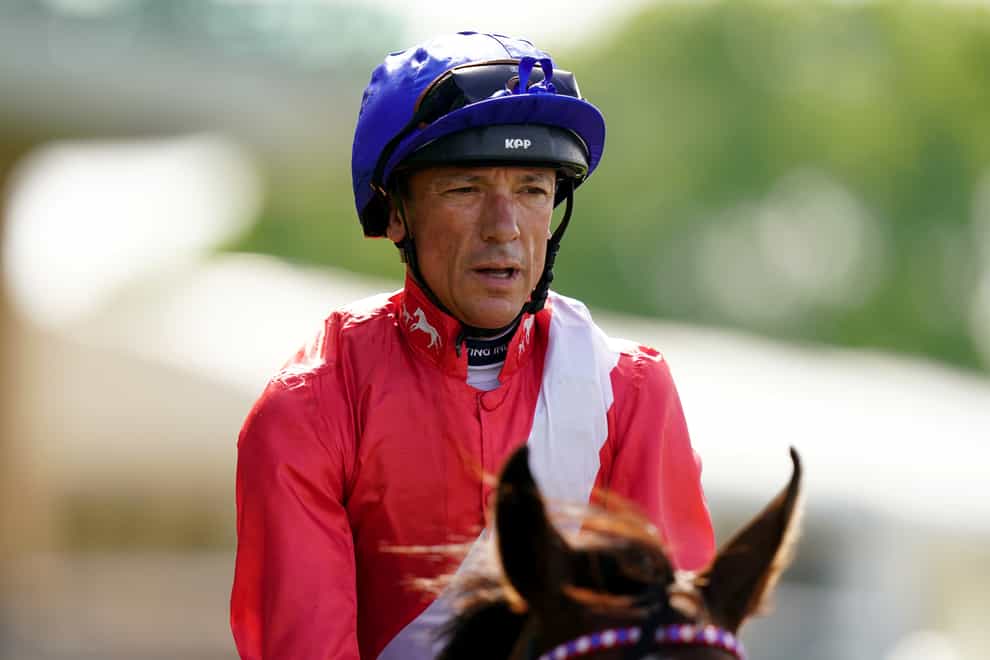 Frankie Dettori after his Ascot win on Inspiral (Adam Davy/PA)