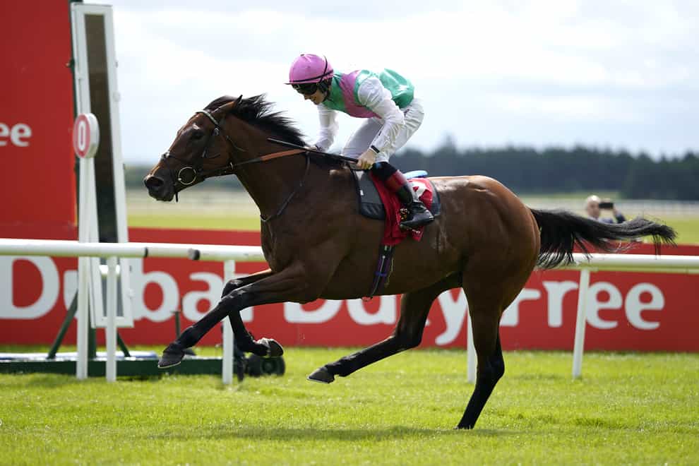 Westover was a comfortable winner of the Irish Derby (Niall Carson/PA)