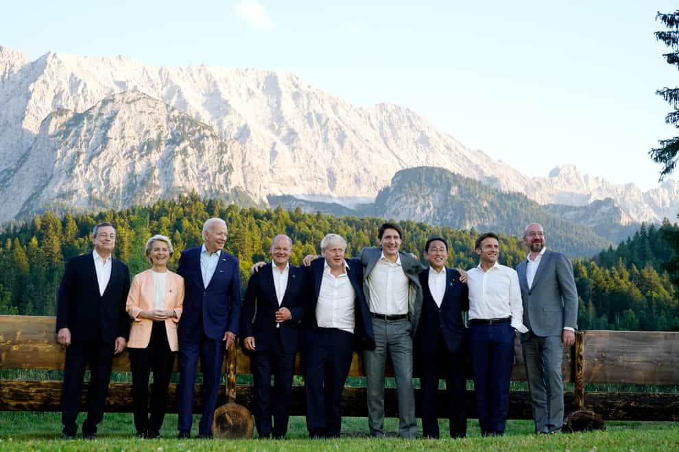 The G7 leaders (AP)