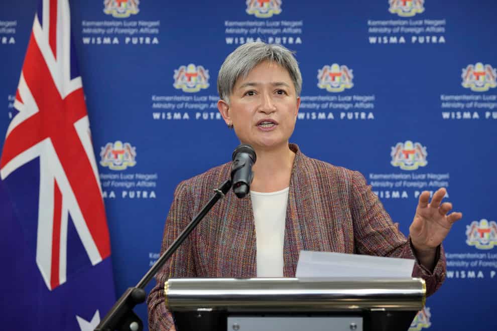 Australian Foreign Minister Penny Wong (AP)