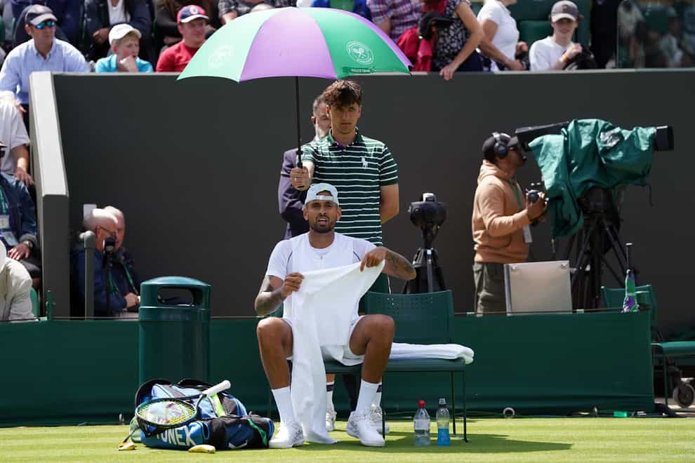 Nick Kyrgios edged out Paul Jubb in a five-setter (Adam Davy/PA)
