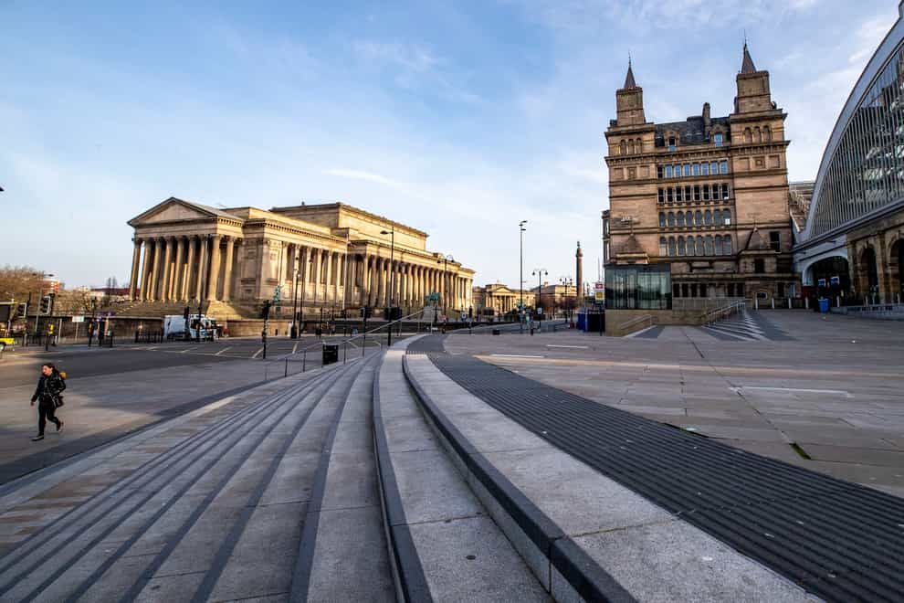 Liverpool’s Lime Street Station(Peter Byrne/PA)