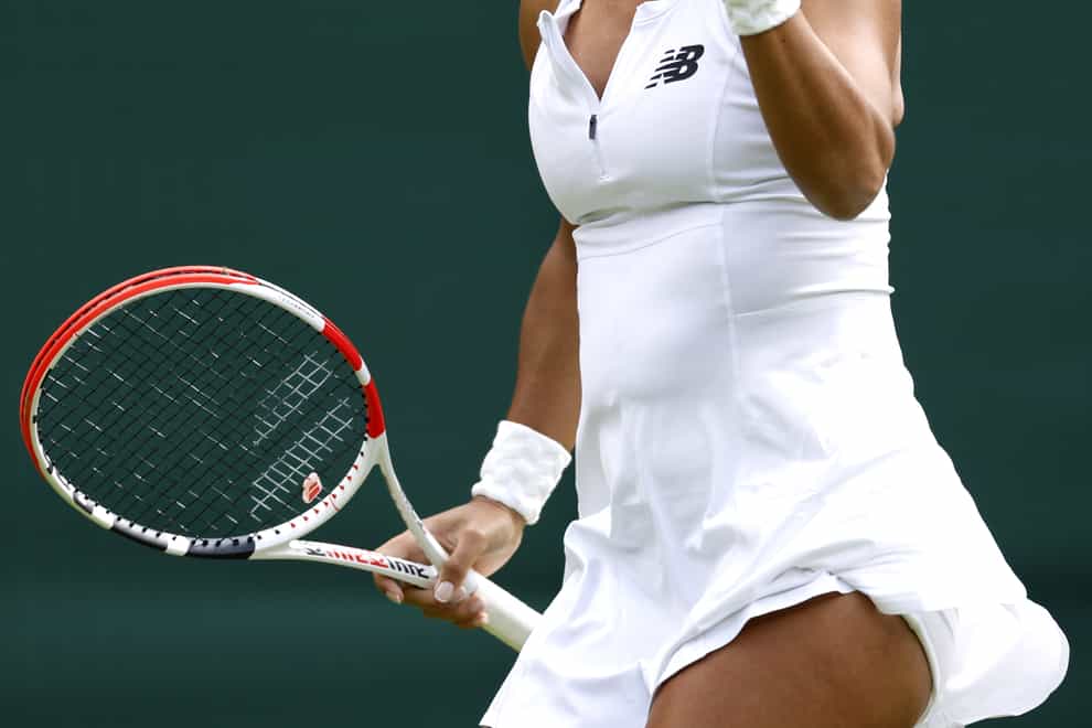 Heather Watson completed victory in just eight minutes on Thursday (Steven Paston/PA)
