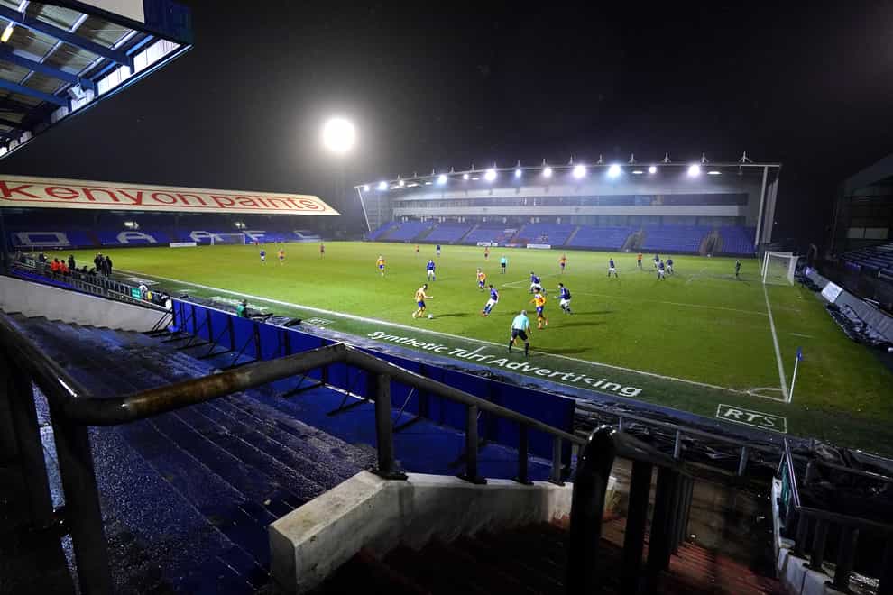 Oldham are on the verge of being sold (Zac Goodwin/PA)