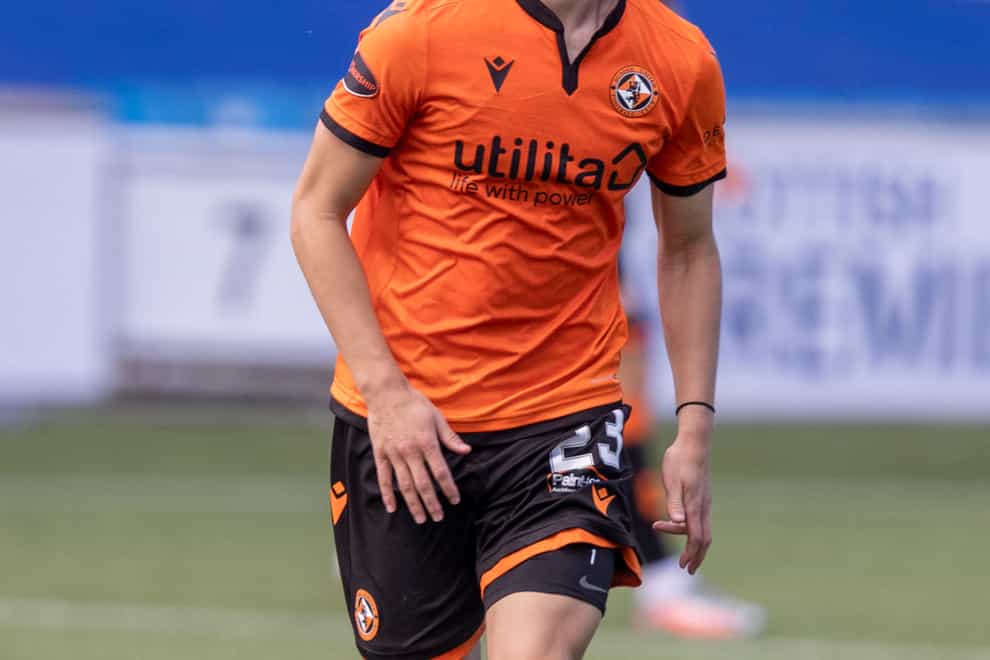 Ian Harkes has extended his stay with Dundee United (Jeff Holmes/PA)
